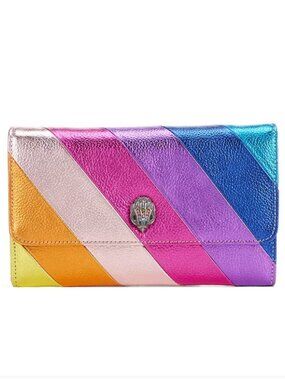 KURT GEIGER LONDON Kensington Rainbow Wallet Crossbody Bag
